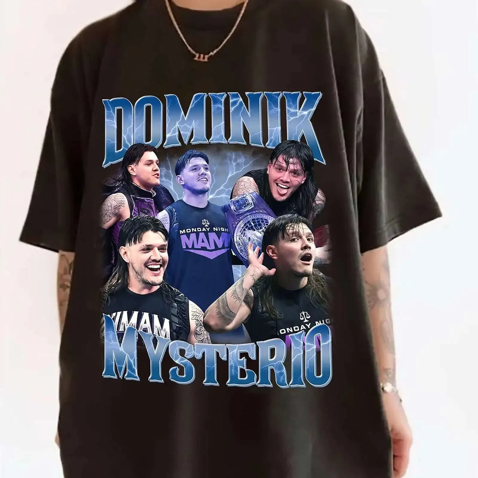 Limited Dominik Mysterio Vintage T Shirt For Woman And Man