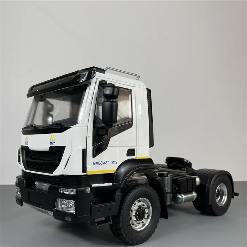 

RTR 4x2 4x4 Тракторный грузовик с окрашенным ЧПУ для 1/14 Tamiya RC Грузовик с прицепом Игрушка с дистанционным управлением Металлическое шасси Модифицированный автомобиль