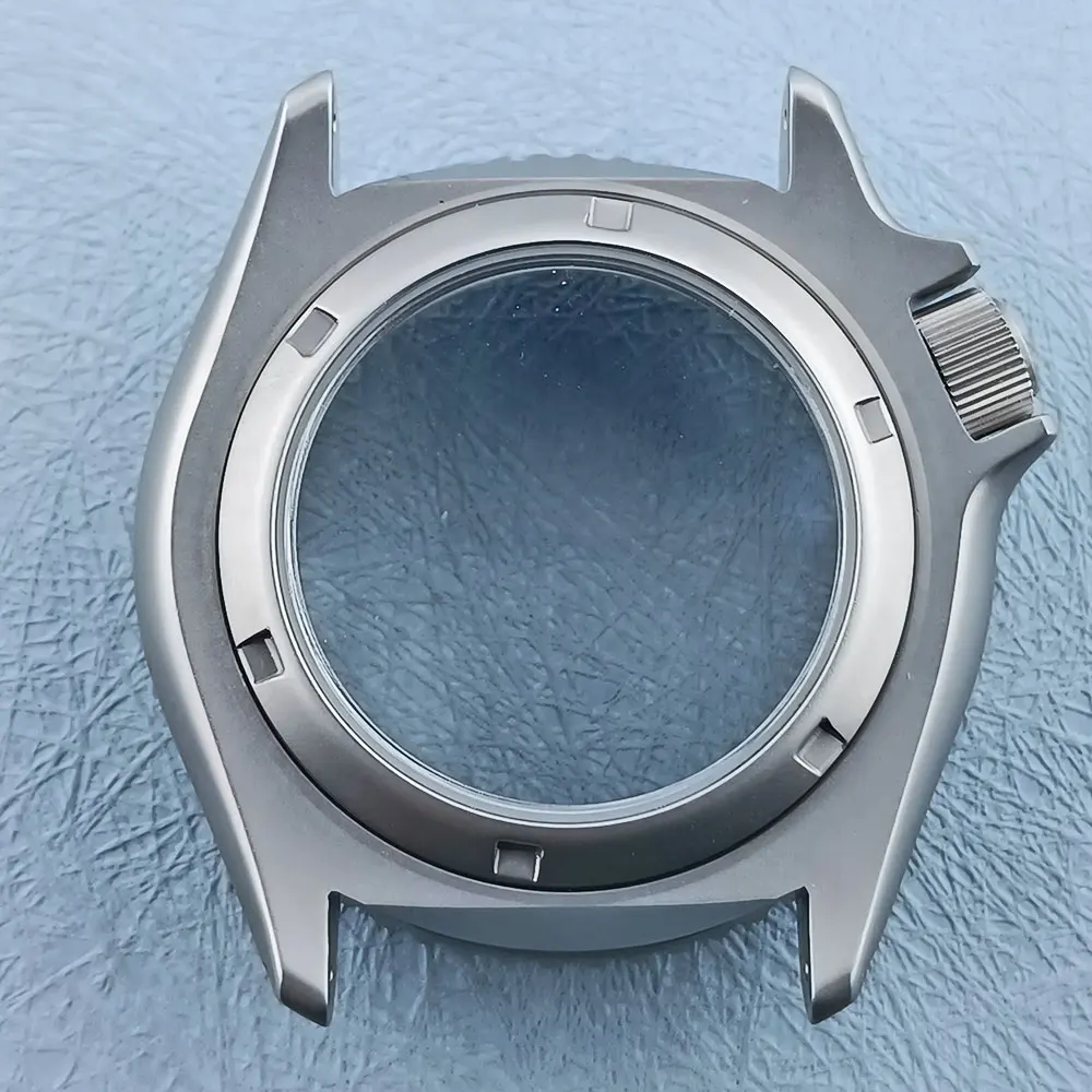 SKX 007 볼록 베젤 시계 케이스, 316L 스테인리스 스틸 사파이어 유리 방수 케이스, NH34 NH35 NH36 무브먼트에 적합, 41mm