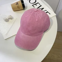 Cotton Baseball Cap for Men and Women Fashion Embroidery Hat Cotton Soft Top Visor Caps Casual Outdoor Retro Snapback Hat Unisex