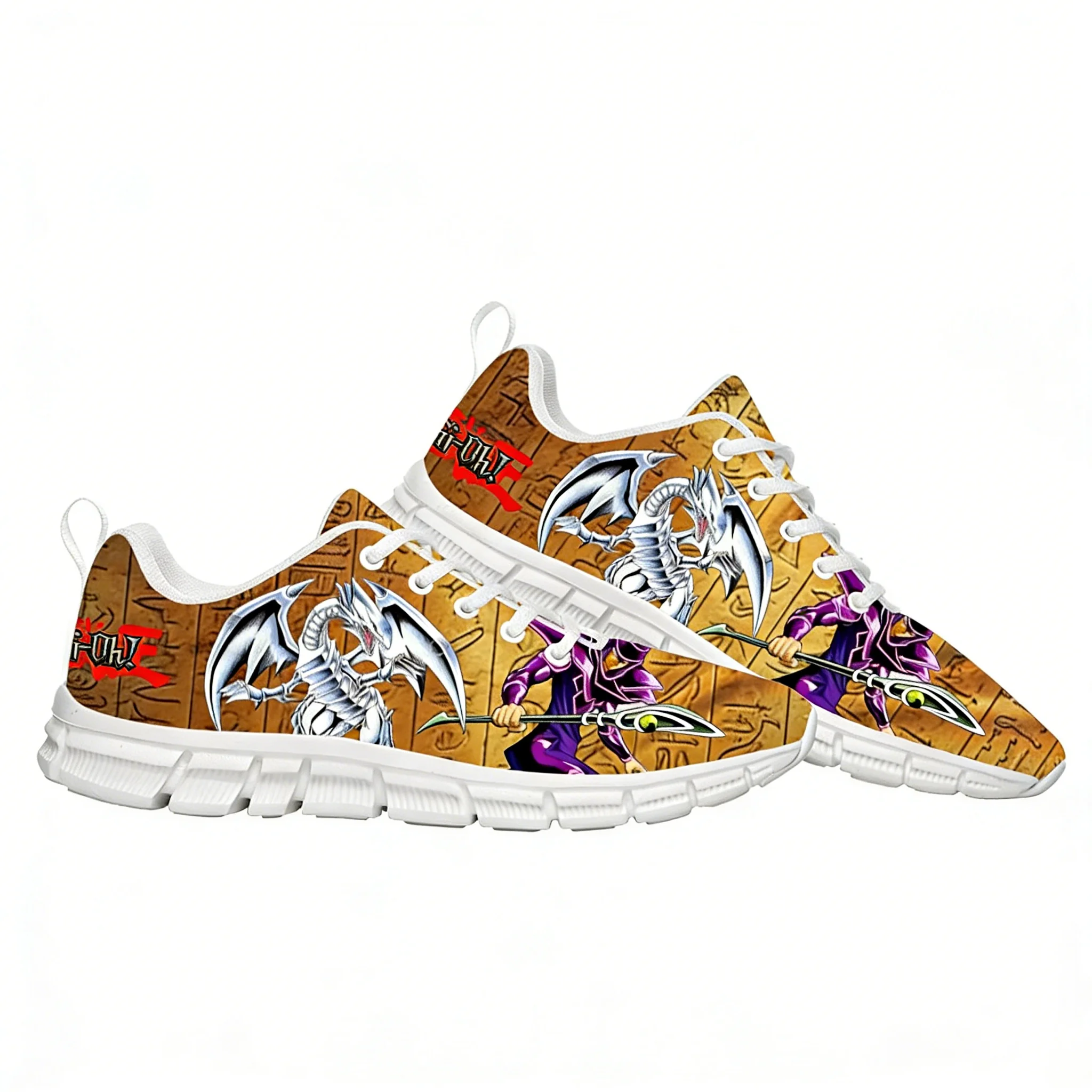 

Спортивная обувь Yu Gi Oh в стиле аниме, мужские и женские кроссовки Yugi Muto, легкие модные повседневные кроссовки для пешего туризма, обувь на заказ