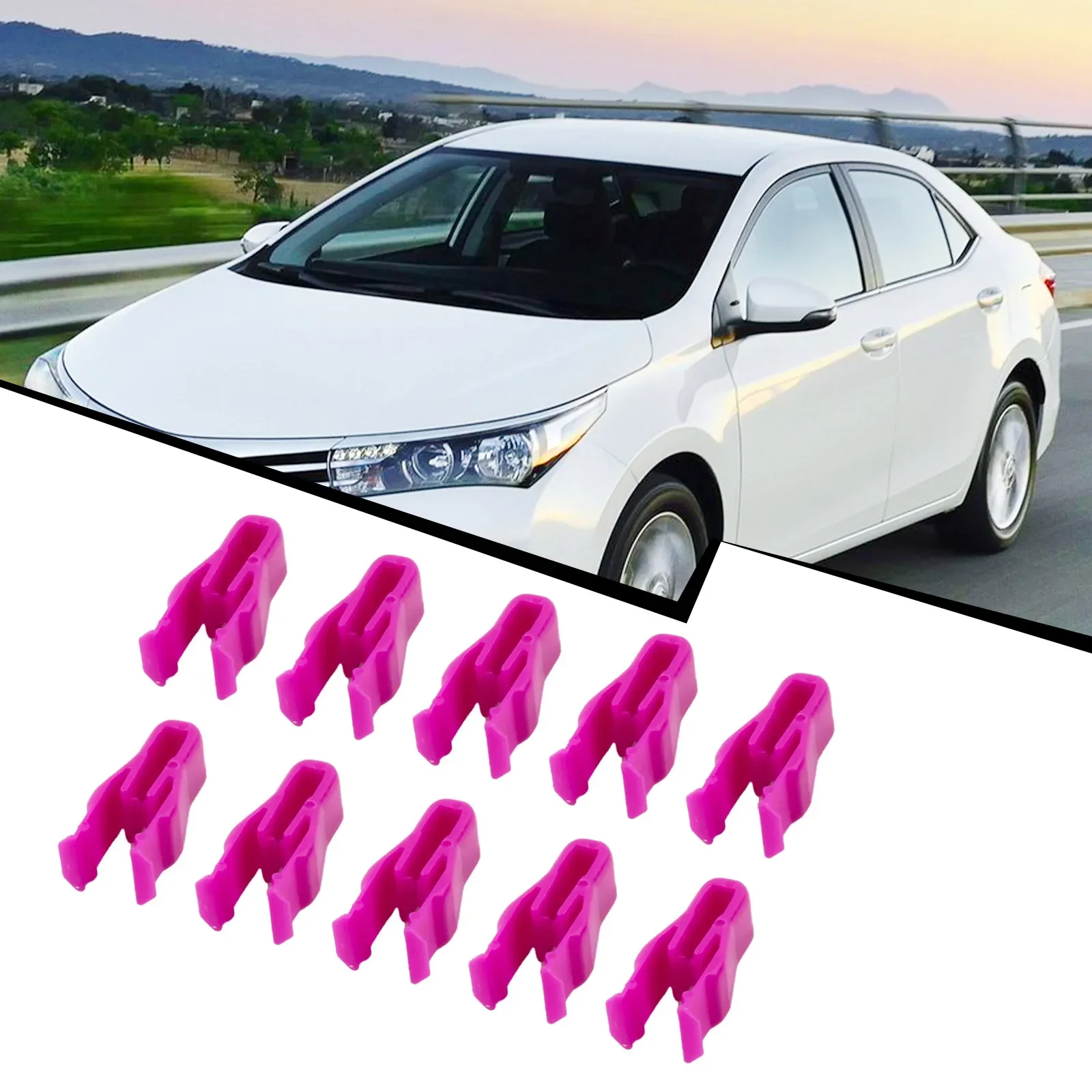 Duable Hot Sale Newest Protable Reliable Fixing Clips For Toyota 90467-10203 Interior Retainer Switch Trim Clip