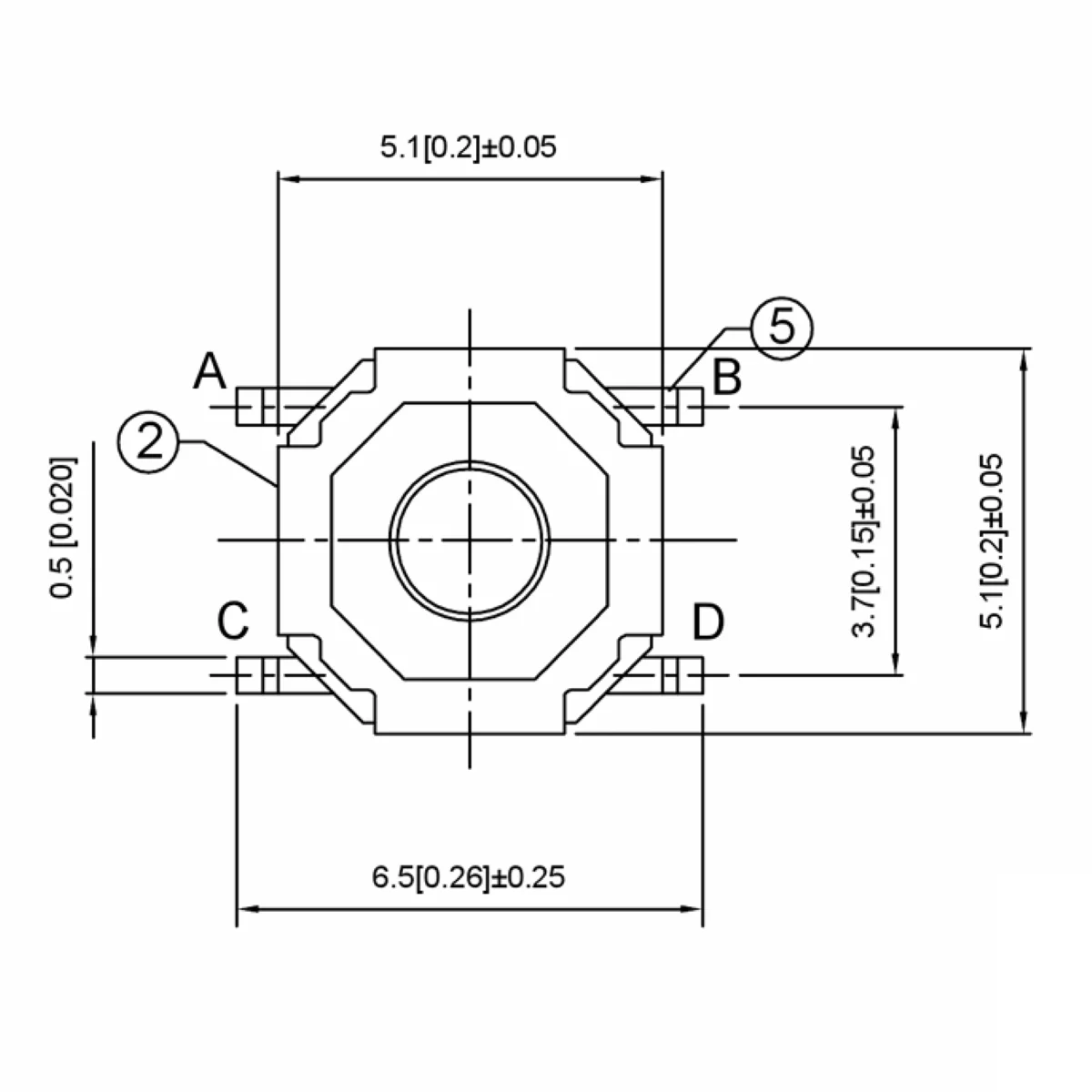 5.2x5.2 5.2*5.2MM H=0.8/1.5/1.6/1.7/2/2.5/3/3.5/4mm Momentary Metal Tact Push Button Switch SMT SMD 4PIN 1N 1.6N 2.6N Original