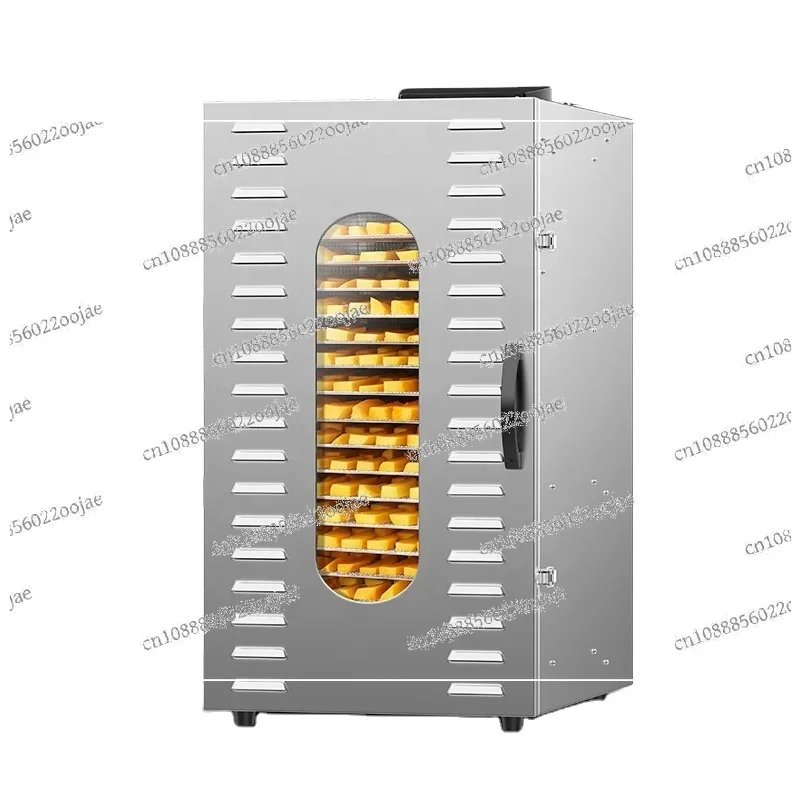 Dryer Dehydrator Machine for Small Business Fruit Drying Machinery Stainless Steel Vegetable Food Dehydrator for Home Use