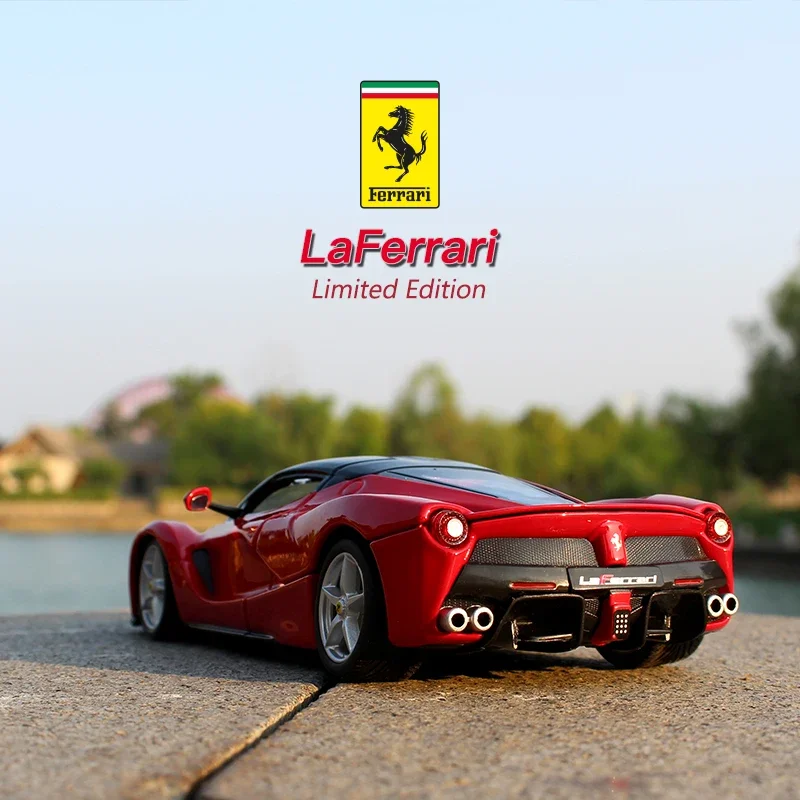 Bburago 1:24 Ferrari La Ferrari Car Model Die-casting Metal Model Children Toy Boyfriend Gift Simulated Alloy Car Collection