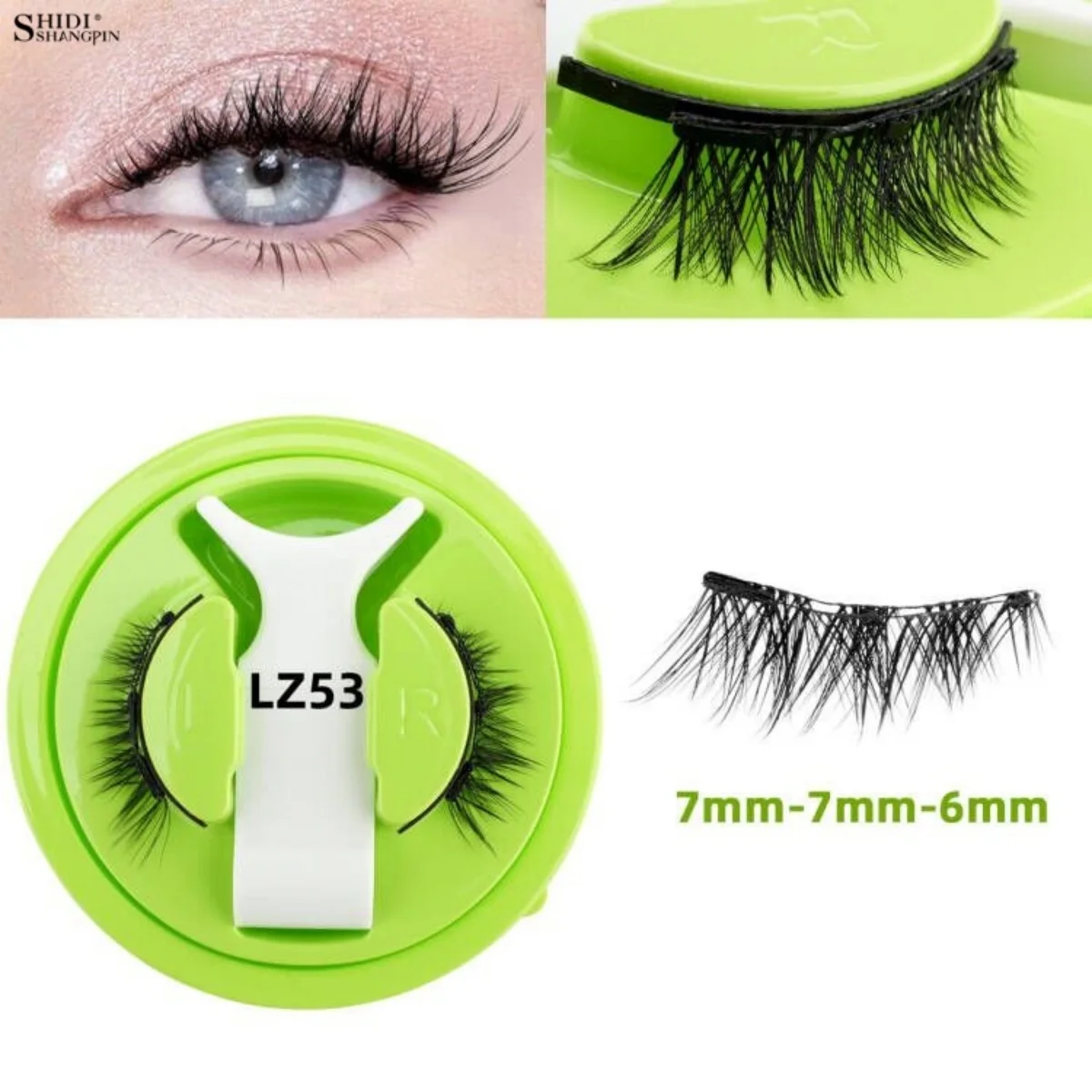 1 زوج رقيق رموش مغناطيسية عدة مجنح سميكة نظرة طبيعية كاذبة المنك رمش تمديد لا الغراء اللازمة المغناطيس الفرقة أدوات ماكياج