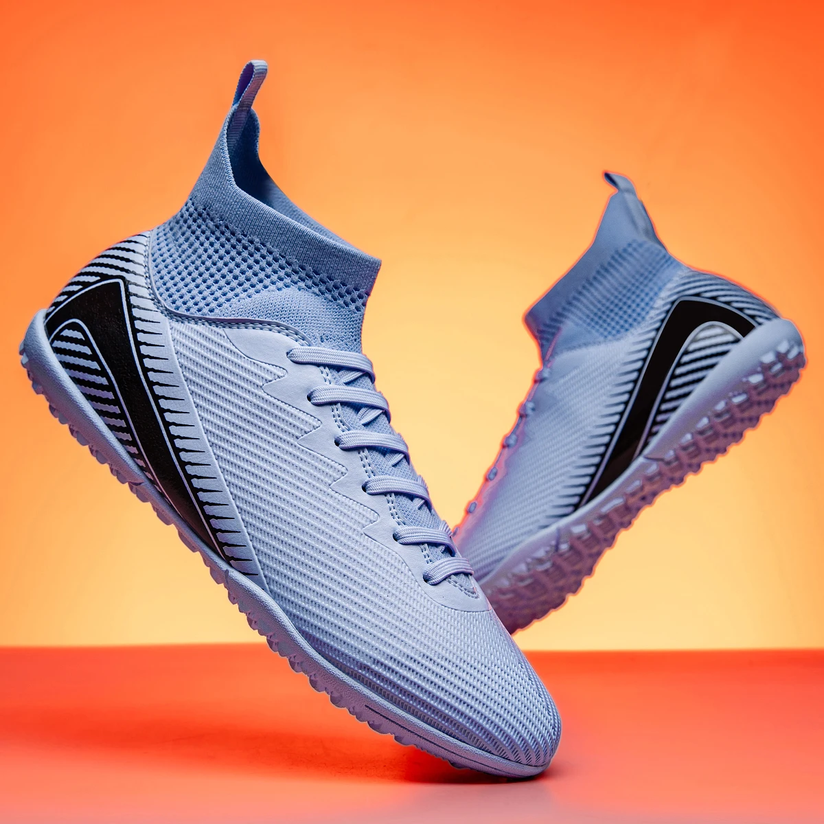 High Performance Adult Soccer Shoes Unisex for Outdoor Indoor Artificial Grass with Studs Football Shoes for Boys Sole Spikes