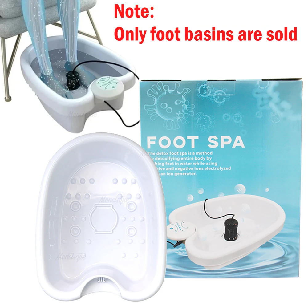 

Only Basin Detox Ion Foot Spa Basin For Ion Foot Massage Machine Vibration Arrays Sauna Foot Basin Relaxation Feet Accessories