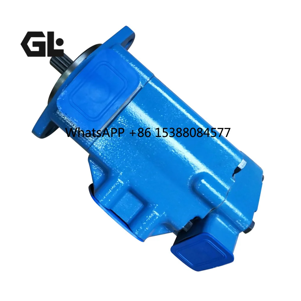 

2520V 3520V 4535V Hydraulic Double Oil Pump 2520VQ21C1411CC20 3520V25A14-1CC-22-R 4535V-60A32-86CC22R Hydraulic Vane Pump
