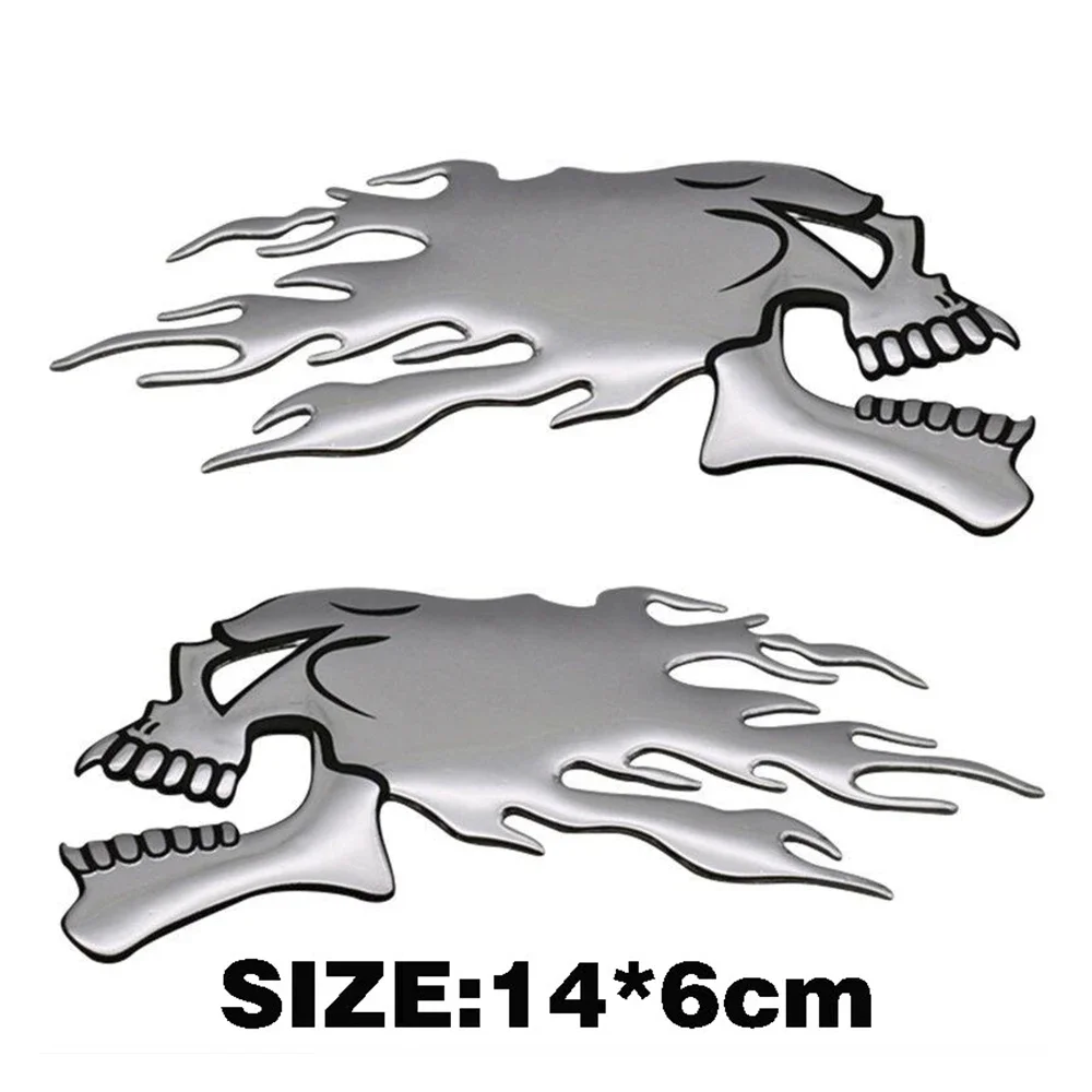 Calcomanías protectoras para carrocería de motocicleta, pegatinas autoadhesivas impermeables de estilo de coche, almohadilla de tanque de combustible de Gas de PVC, pegatina 3D, 2 uds.