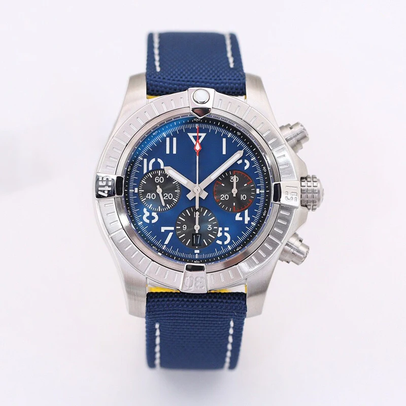 Top quality Oein Avenger B01 Chronograph 45 transparent movement 7750 size 45mm