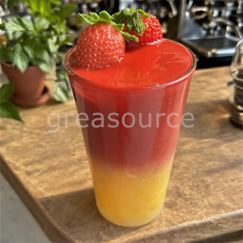 Helle Creme, Früchtetee-Modell, gesunde Süße, gekauftes Getränk, Cafés, DIY-Handwerk, Lebensmittel, Mango-Blasentee, Schlagsahne, 500 ml, Schwarz