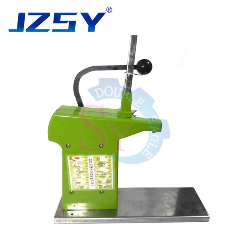 ماكينة ختم الأظافر اليدوية المصنوعة من الألومنيوم/فيلم تغليف الطعام بالفواكه والخضروات اليدوية ماكينة تجليد وتغليف الأكياس