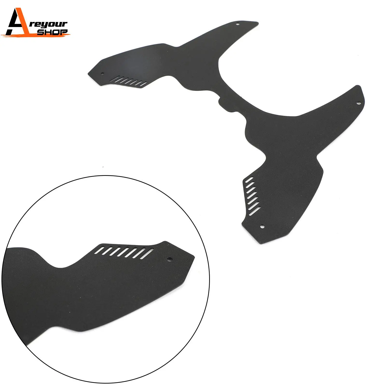 Areyourshop fit for HONDA CRF 1100L Africa Twin adv. sport Forkshield Updraft Deflector Motor Bike Accessories Parts