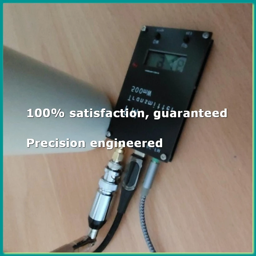 2000M 0.5W FM Transmitter Stereo Digital LED Display Frequency 88M-108MHz for Campus Radio Radio Broadcast-A82Z