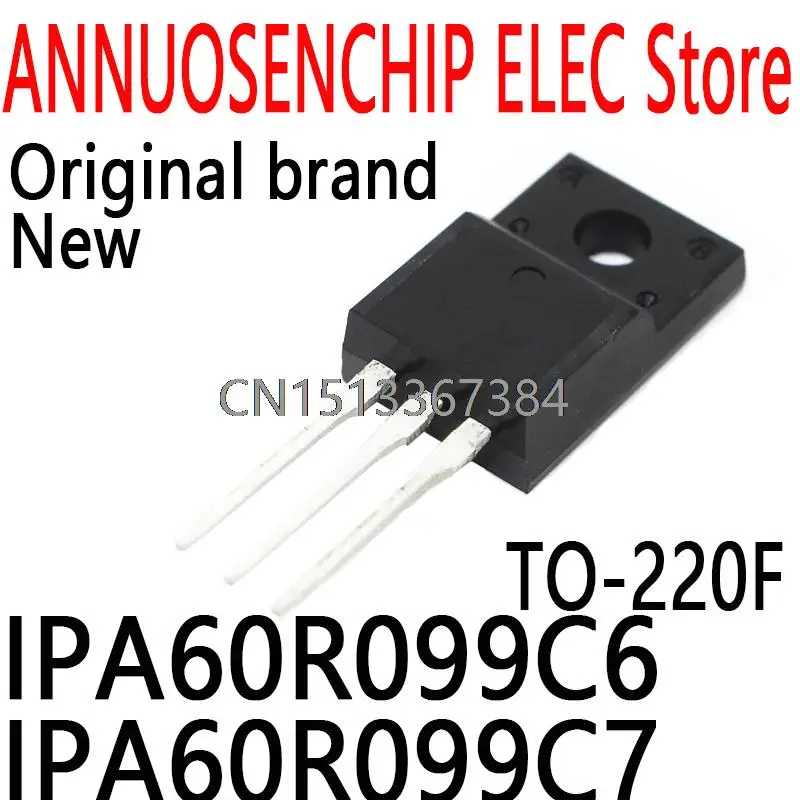 10PCS New and Original 6R099C6 60C7099 TO-220F 38A 600V IPA60R099C6 IPA60R099C7