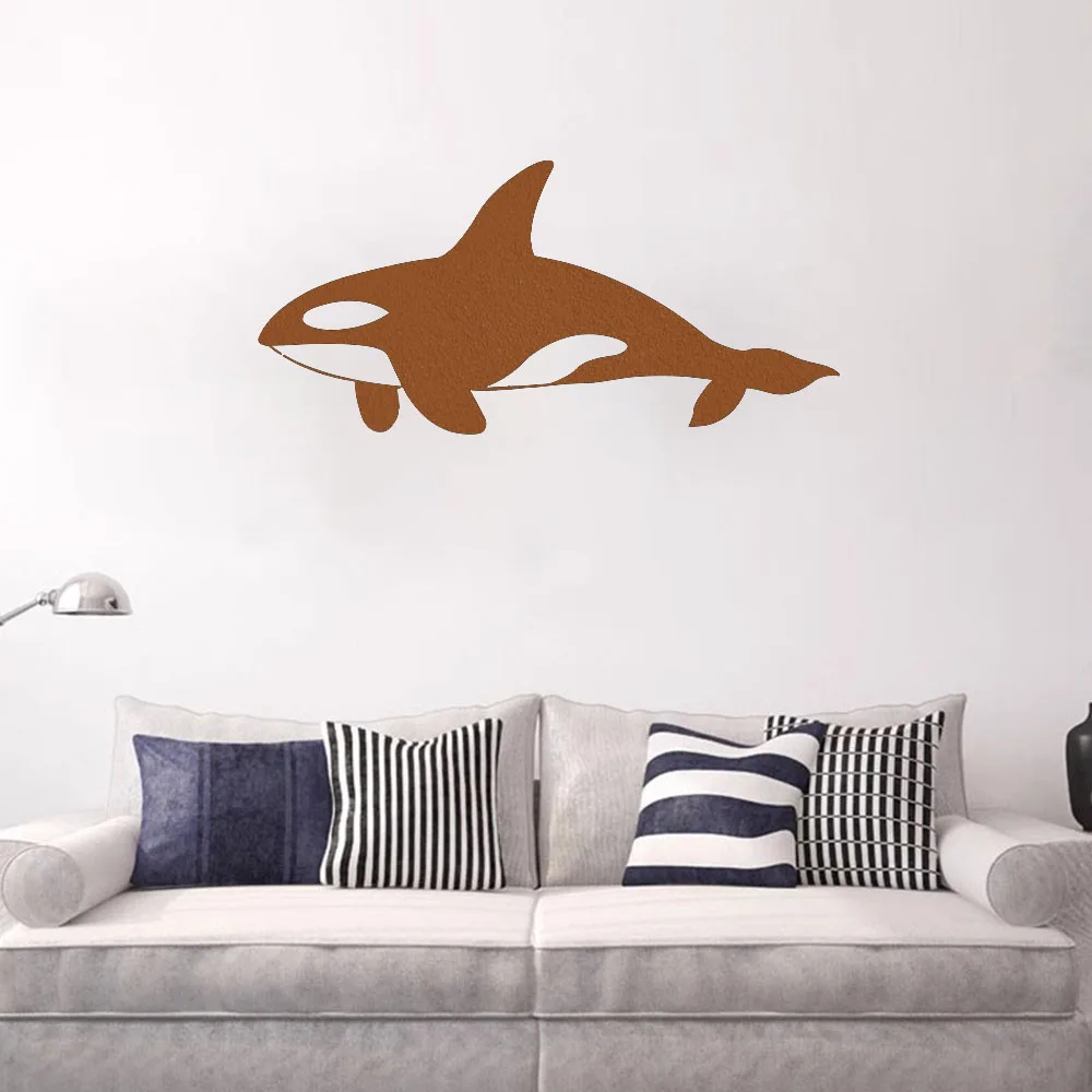 Gorgeous 1pc Whale Pattern Black Metal Decoration – Stun with Elegance. Splendid Home Wall Art