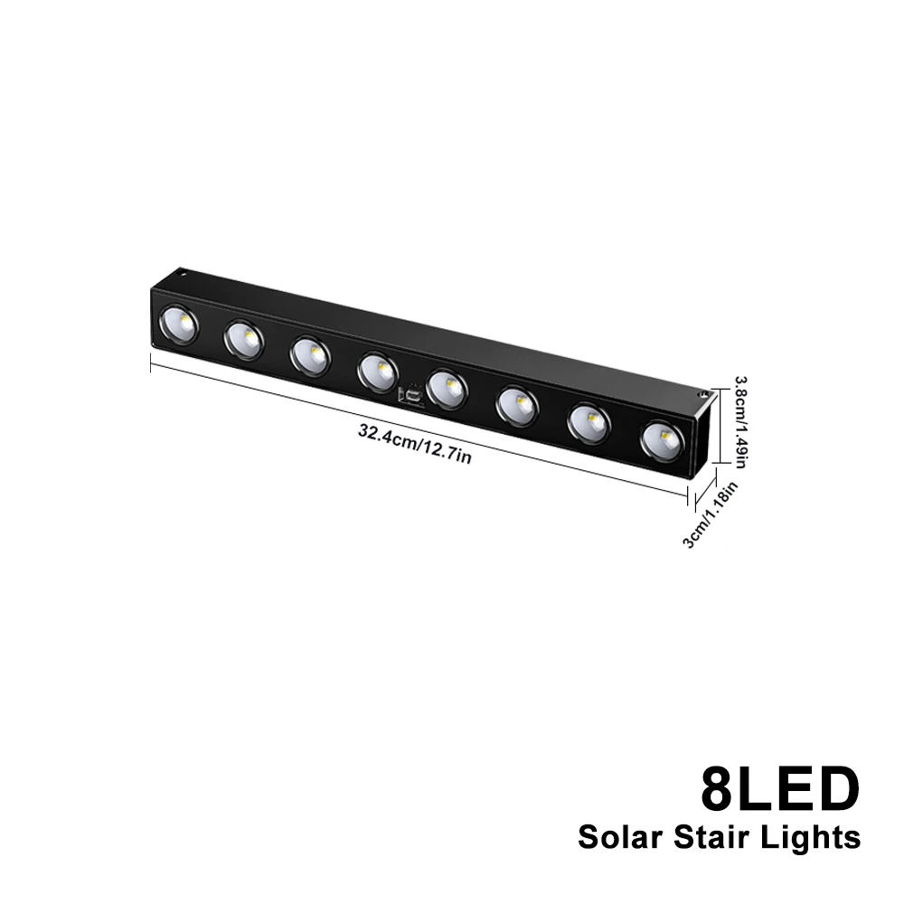 newstyle 4/6/8/10 LED Solar Wand Licht Wasserdicht Garten Landschaft Licht Dekor Zeichen Lichter Solar Lampe Atmosphäre licht Fe 5