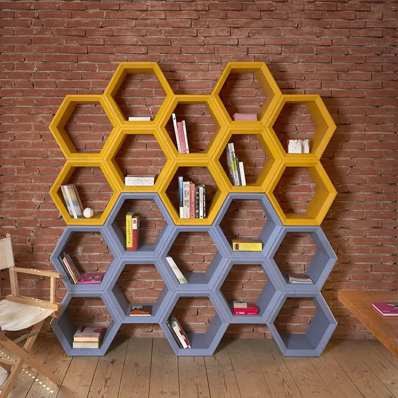 Shelf Club Living Room Creative Modern Storage Bookshelf Resin Special-shaped Wine Cabinet