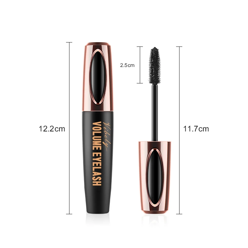 VIBELY Waterproof Rimmel 4D Silk Fiber Lashes Mascara Effet Faux Cils Rimel Macara De Cilios Pestañas Alarga Extra Volume