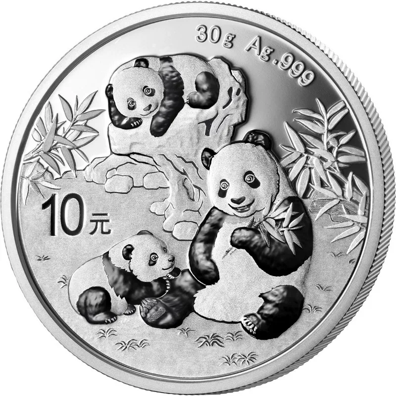2007年~2026年 パンダ銀記念コイン、本物の銀製コレクションコイン 2007年~2026年 パンダ銀記念コイン、本物の銀製コレクションコイン
