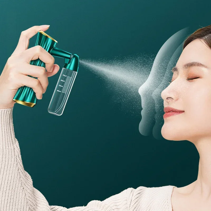 Pulverizador facial portátil a vapor - Umidificador portátil para hidratação profunda e reabastecimento da pele, ferramenta de cuidados de beleza - Branco