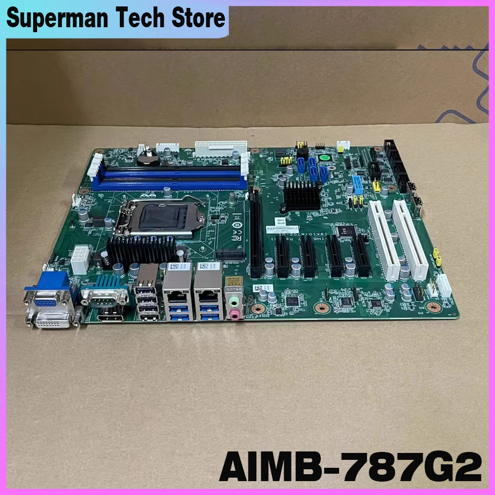 For Advantech AIMB-787G2-01A1 Industrial motherboard 10th-generation i9i7i5i3 supports RAID hard disk DDR4 AIMB-787G2