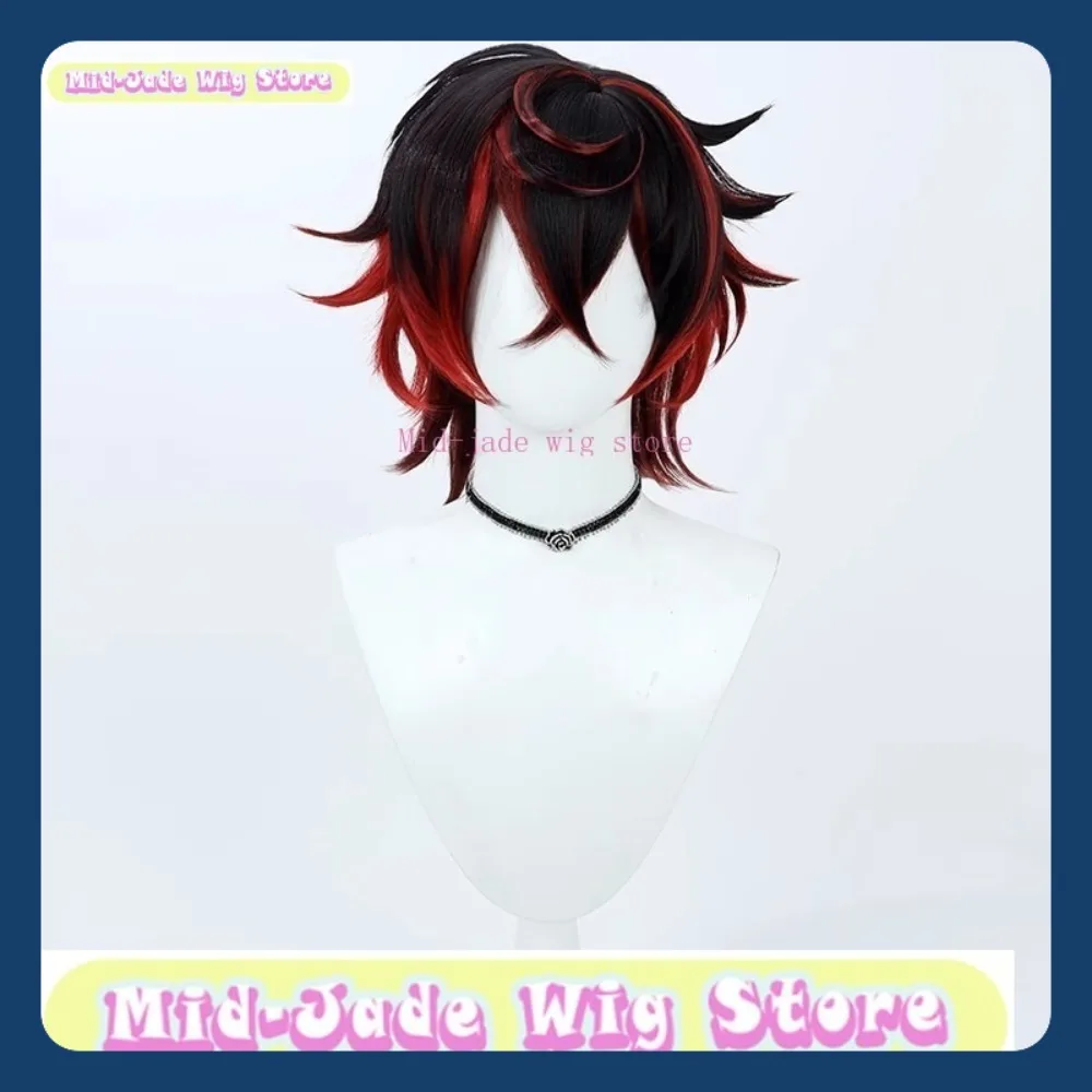 Mid-jade Wig Store Kuro K9 Cosplay Wig Anime Game Role-playing Halloween Party Synthetic Wig