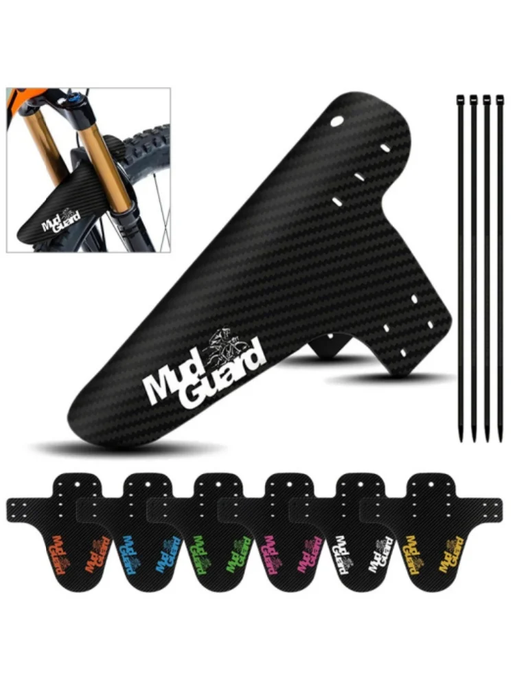 AliExpress NONE 1 PC Colorful Bicycle Fenders Set - Front & Rear MTB Mudguard Wings Road Bike Protective Mud Guard Cycling Accessories