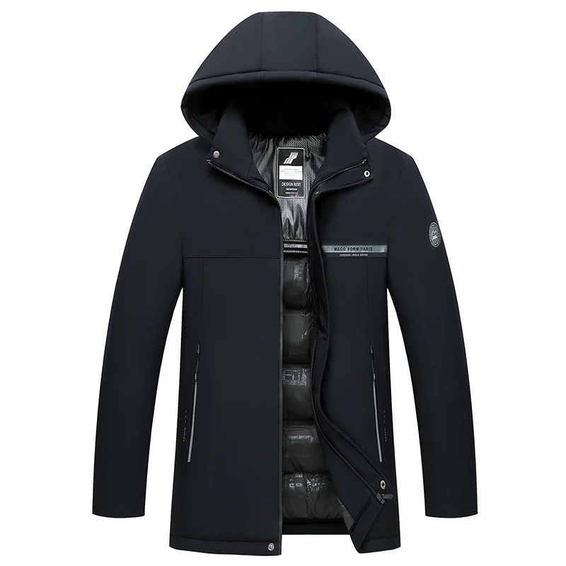 

Зимняя парка, мужская ветровка, утепленные ветрозащитные шубы, мужские куртки-анорак в стиле милитари с капюшоном, мужские зимние куртки