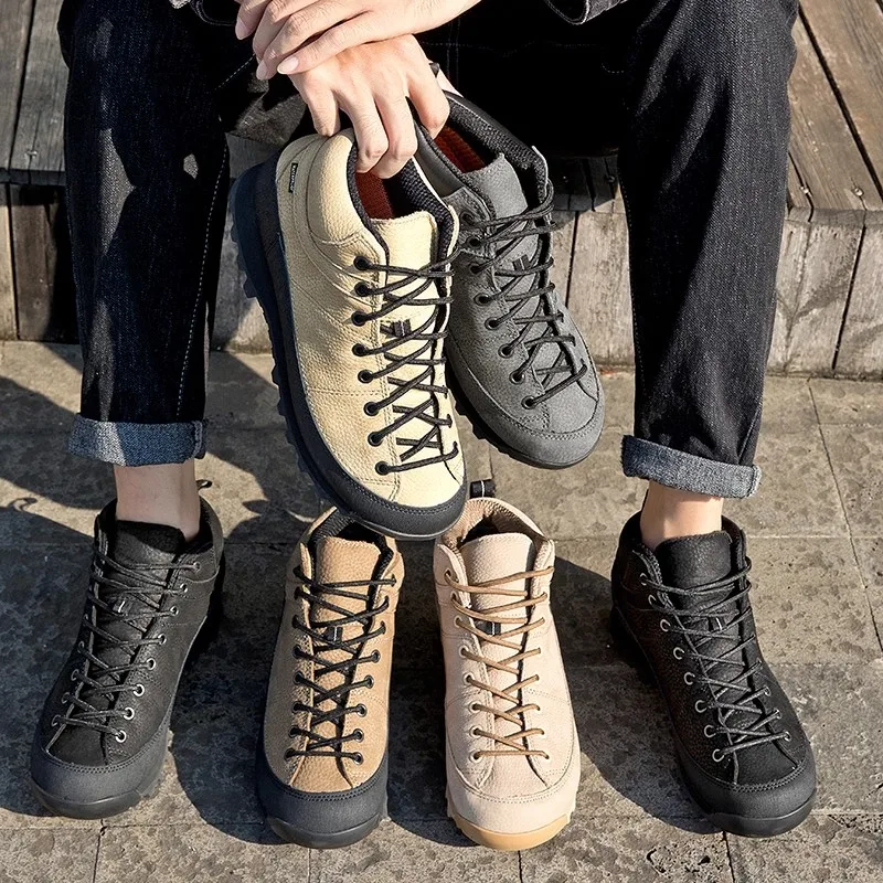 2025 Winter New Arrivals: Hot-Selling Unisex Breathable Anti-Friction Durable High-Quality Hiking Shoes, Casual Shoes, Hiking Boots