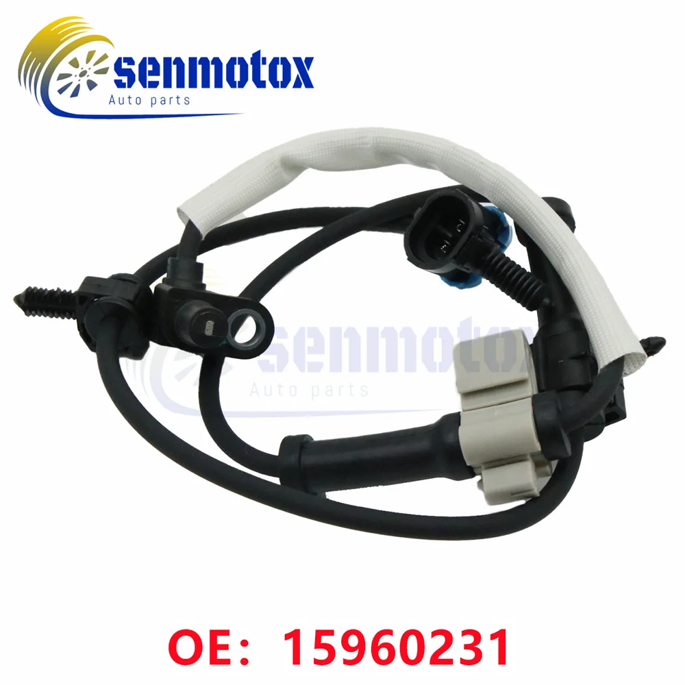15960231 Front ABS Wheel Speed Sensor Left or Right 15037208 For Chevy Express GMC Savana 2003-2017 Replace 18061091  25853894