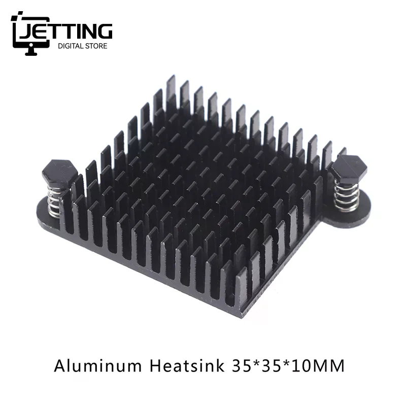 

✍1Pc Aluminum Heatsink 35*35*10MM Cooling Pad South North Bridge Chipset Radiator