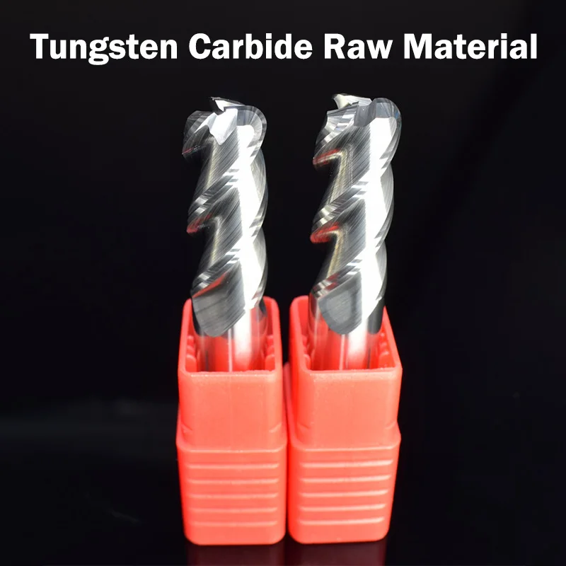 HRC55 Aluminum Corner Radius End Mill CNC 3 Flute Milling Tools Tungsten Steel 2R0.5 3R0.5 4R0.5 5R0.5 6R0.5 8R0.5 10R0.5 12R0.5