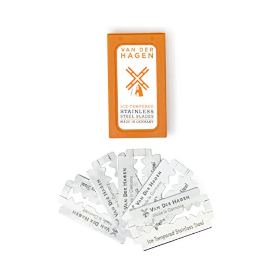 Van Der Hagen Safety Blades 5 Count Pack of 1