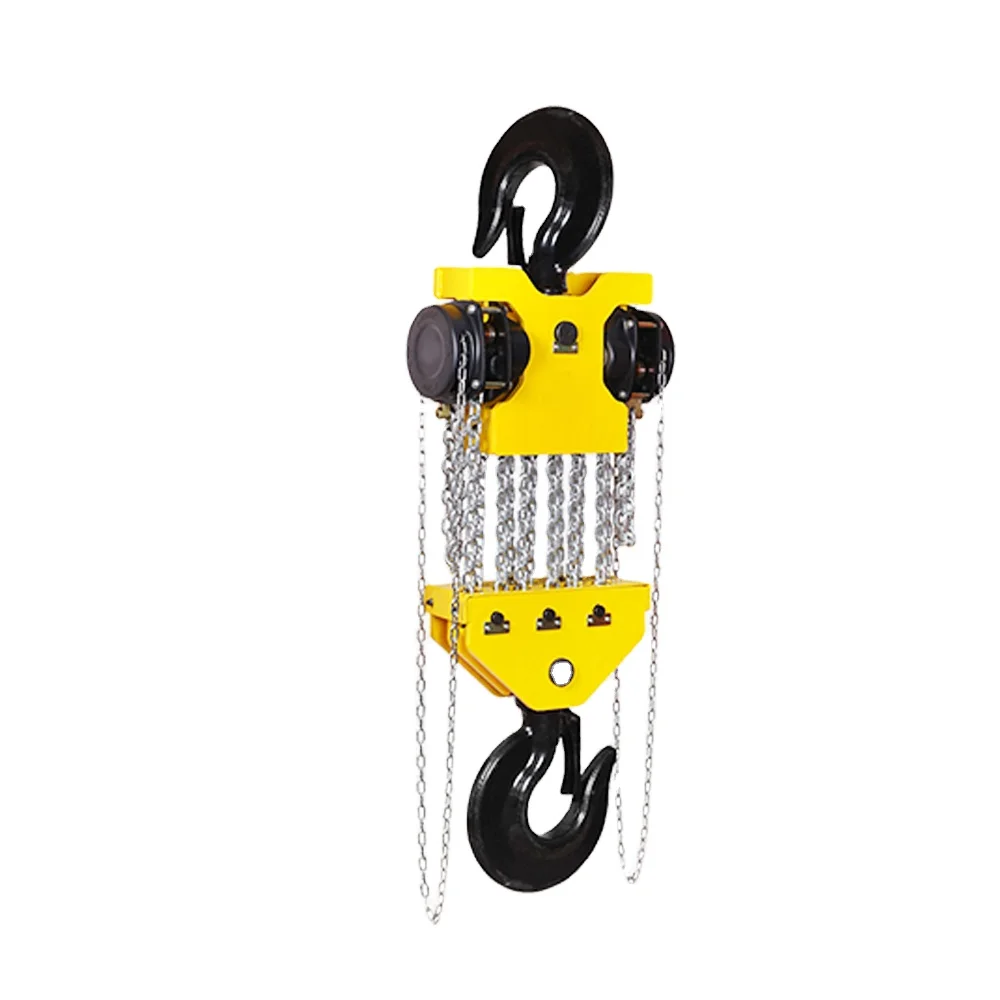 Supply 20T DF Model Manual Hoist Chain Lifting Pulley Block Concrete Lifting Hoist Roof Hoist Top Quality Lifting Tools