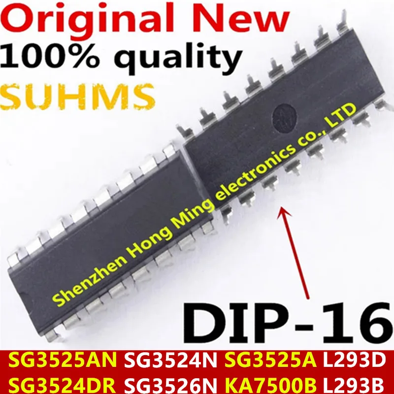 (10 sztuk)100% nowy SG3525AN SG3524N SG3526N KA7500B DIP SG3525A SG3524DR KA7500B SG3525A L293D L293B SOP-16 Chipset