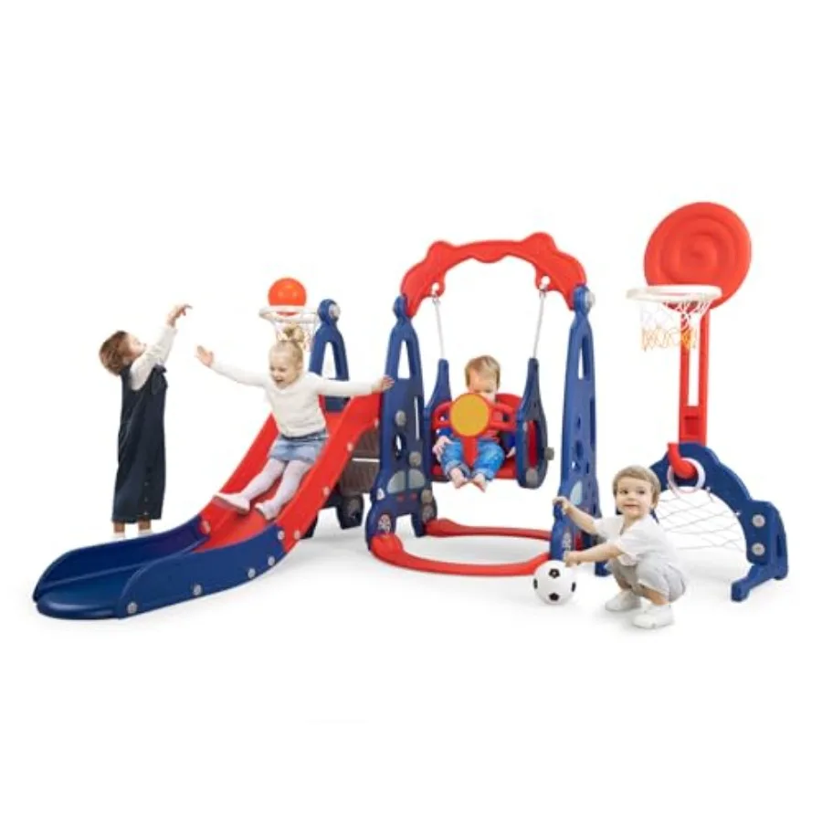 5 In 1 Toddler Slid…