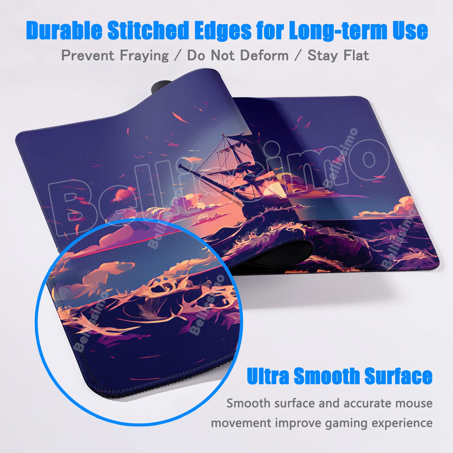 Desk Mat Large Mousepad Anime Decorate desktop Mouse Pad One Piece Pc Accessories Gamer Keyboard Xxl Gaming Rubber Extended Mats