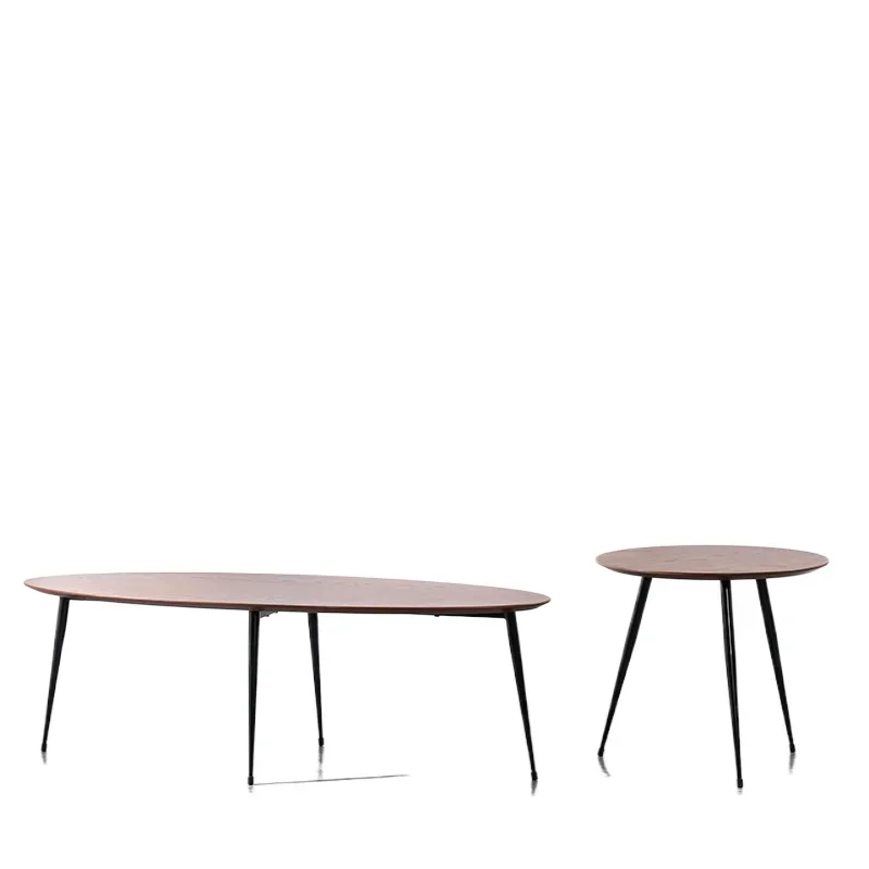 

Nordic light luxury small apartment living room coffee table, simple modern home combination small table