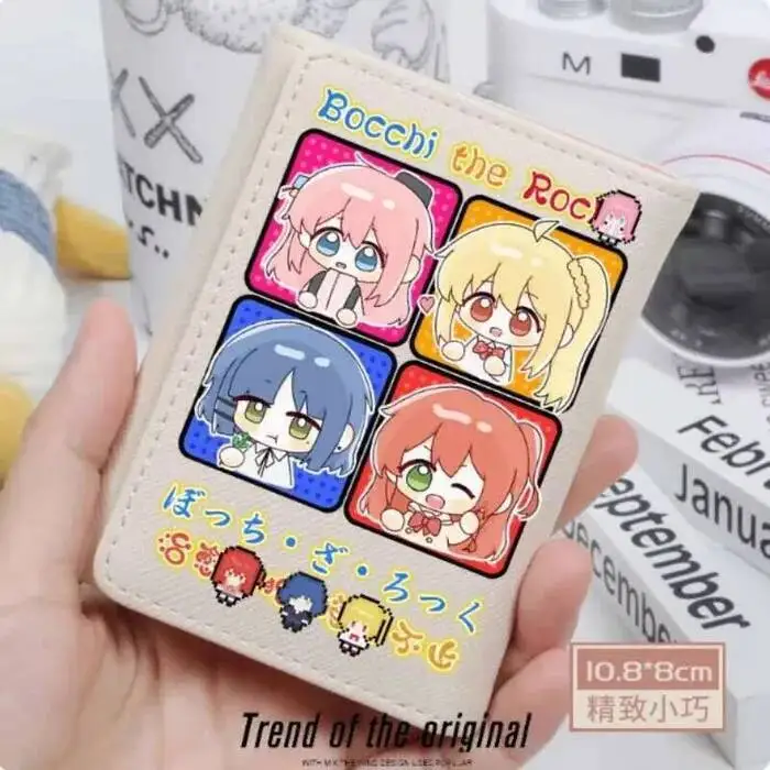 

Bocchi The Rock Yamada Ryo модный кошелек из искусственной кожи, кошелек для карт, засов для монет, сумка для денег, подарок для косплея B1957, аниме