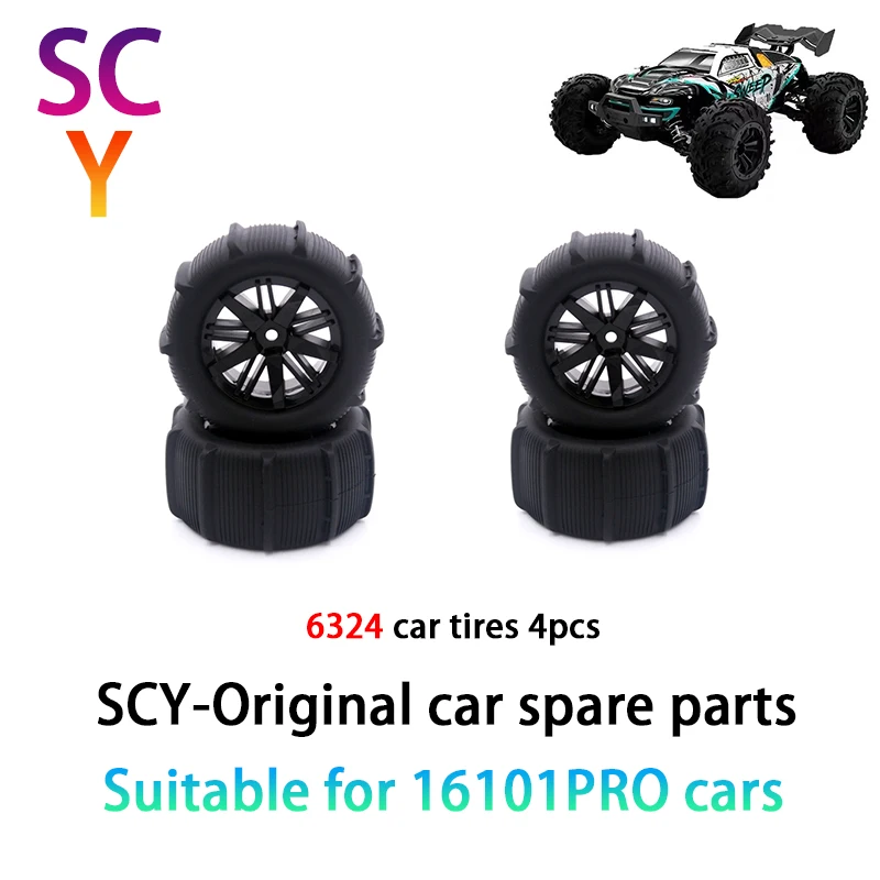 

SCY 16101PRO 1/16 RC автомобильные оригинальные запасные части 6324 шина 4 шт.