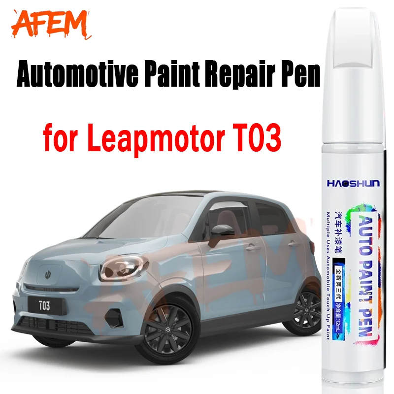 Autolack-Reparaturstift für Leapmotor T03, Ausbesserungsstift, Lackkratzer-Entferner, keine Farbunterschiede, Autolackpflege-Zubehör