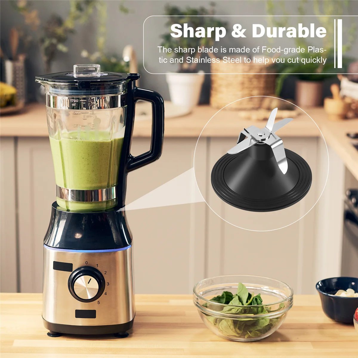 1Pc Knife Unit for Philips RI2095 RI2096 HR2093 HR2194 HR2195 HR2196 HR2095 HR2096 for Juicer Blender Parts HOT