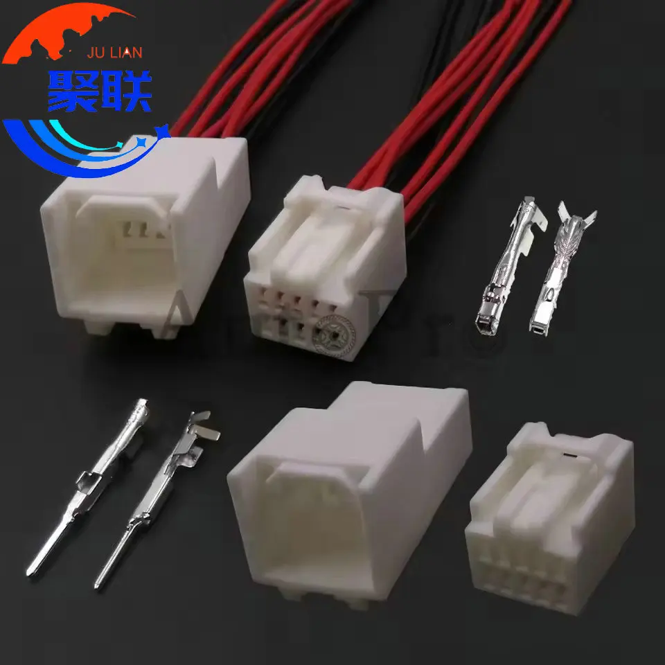 1Set 10Pin 7282-5831 7283-5831 6520-1675 6098-3015 AC Assembly Unsealed Connector Car Rear View Mirror Socket 90980-11923