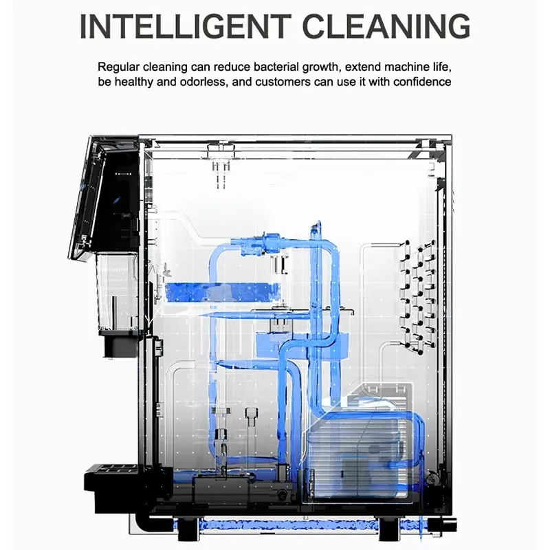 New Stainless Steel Panel Ice Maker BTB-Z03 for Hotel & Household Use Confined Water Supply Method