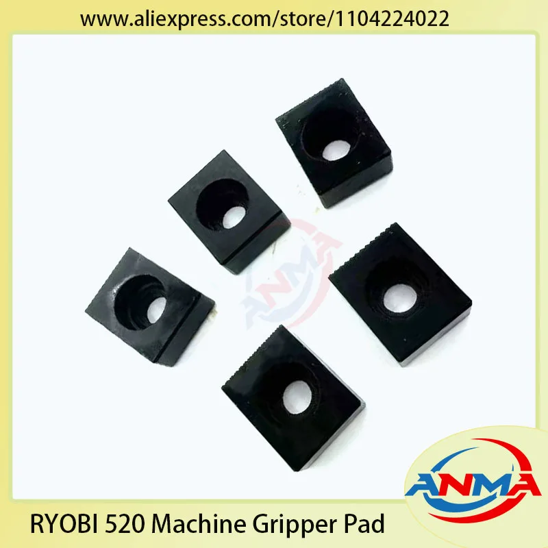 5Pieces/Lots Ryobi Gripper Pad Parts for Printing Machine 18mmx14mmx8mm Offset Printer Machine Spare Parts