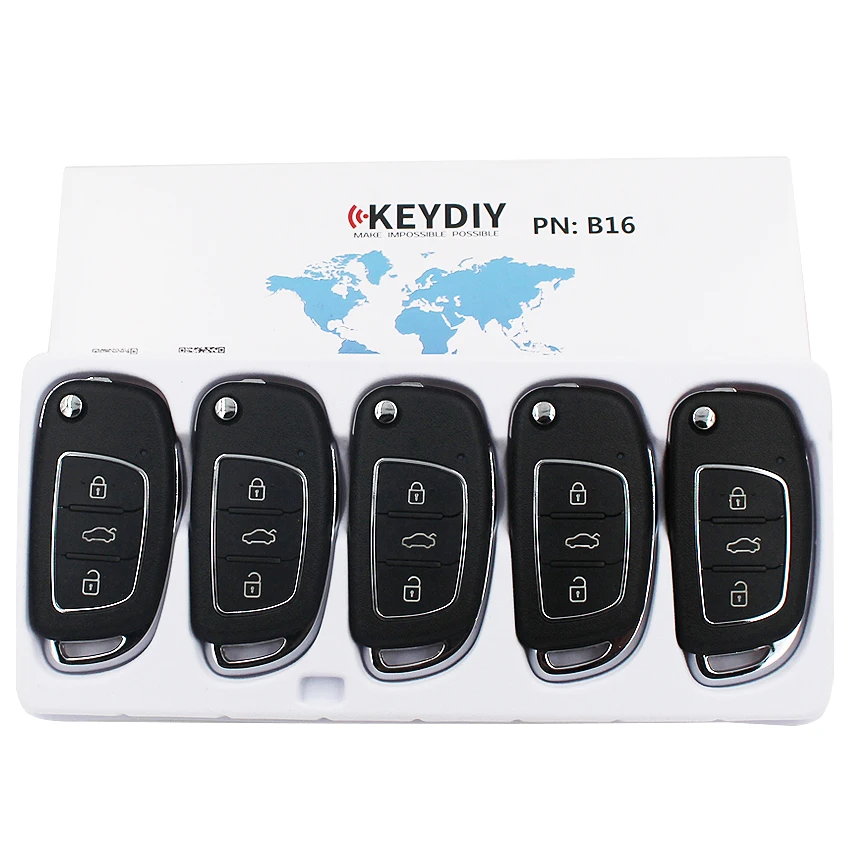 5/10/30pcs/lot,KEYDIY KD B16 KD900/KD-X2/KD-MAX Key Programmer B Series Remote Control for Hyundai Style Car Key