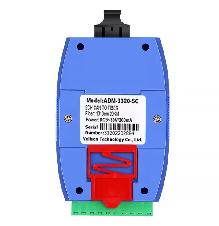 ADM-3320-FC la rete Host antincendio può il terminale ottico può convertitore in fibra ottica 24V DIN Rail ADM-3320-FC