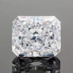 Cubic Zirconia Ice Crushed Cut Radiant Cut Loose Gemstone White Color Synthetic Cubic Zirconia CZ Gemstones DIY Jewelry Making